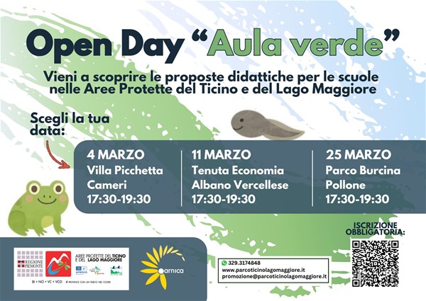 Open Day aula verde arnica