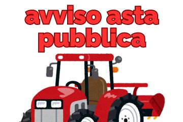 Bando asta pubblica per la vendita di due trattori