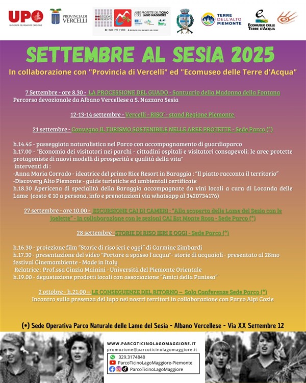 Settembre al Sesia 2025
