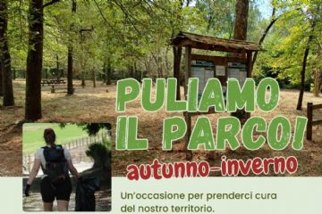 Puliamo il Parco! Nuova data gioved&#236; 18 settembre