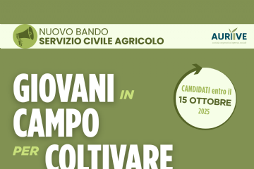Pubblicato il bando del Servizio Civile Agricolo