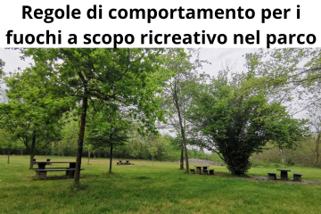 Comportamenti in vista dei giorni di Pasqua e Pasquetta e indicazioni circa le aree attrezzate nelle nostre aree protette
