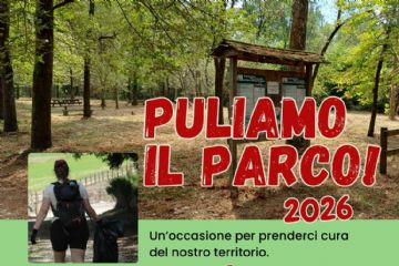 Puliamo il Parco! Nuova data giovedì 17 settembre