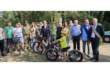 Riaperto il percorso ciclo-pedonale Oleggio-Sab-Ghia